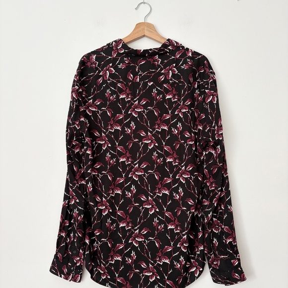 The kooples floral printed button up shirt - Picture 5 of 7